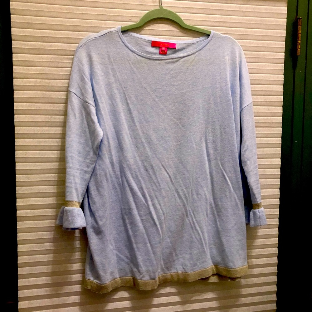 Lilly Pulitzer 3/4 length lightweight sweater